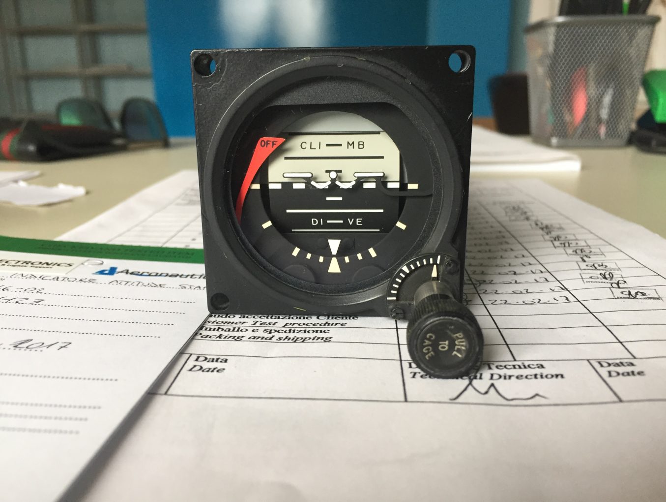 ATTITUDE INDICATOR